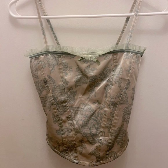 FAIRYCORE GRUNGE CORSET Korean Brand - Picture 1 of 3